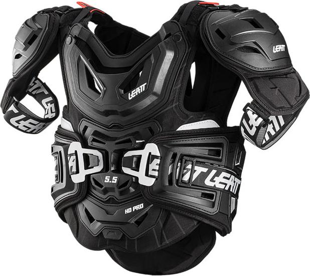Leatt 5.5 Pro HD Brustprotektor, schwarz, 2XL