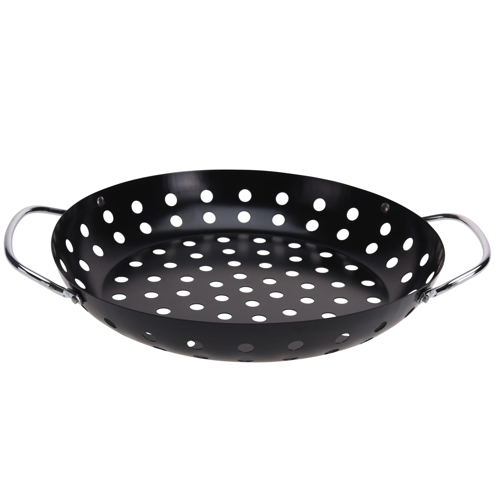 Northix Grillkorb mit Griff für Grill, Backofen & offenes Feuer