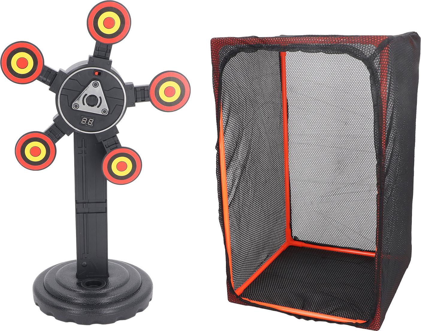 Elektronická terčová hračka pre deti, automatický reset zvukového efektu, možnosť otáčania o 360 stupňov, na tréning súťaženia