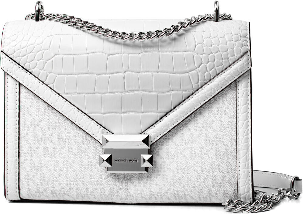 Umhängetasche Michael Kors Whitney Weiß 24 x 18 x 8 cm