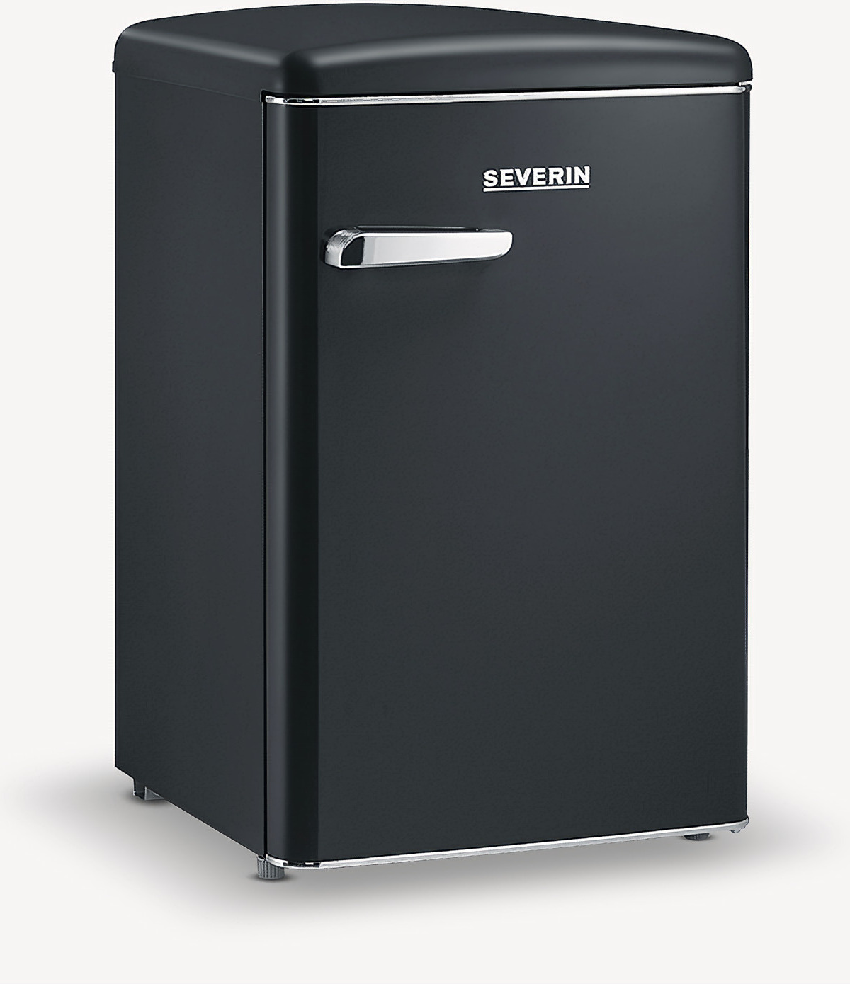 SEVERIN Retro Tischkühlschrank RKS 8832 RKS 8832 aus Kunststoff, schwarz Kühlschrank Gefrierkombination Retro Kühlschrank Led Kühlschrank Kühlschrank Gefrierfach 8832000