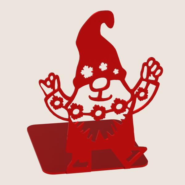 Domer Buchstütze KRASNAL 1 Metall rot