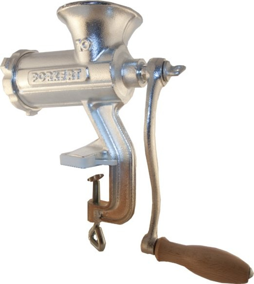 Entonnoir Inox Tubes à Saucisse Hachoir N°8 - 3 Diamètres - Acier Inoxydable - 16cm Tubes Hachoir N8