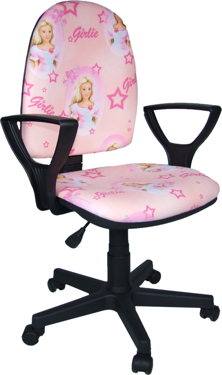 Detská kancelárska stolička Kancelárska stolička Otočná stolička Mládežnícka stolička Otočná stolička; Princezná