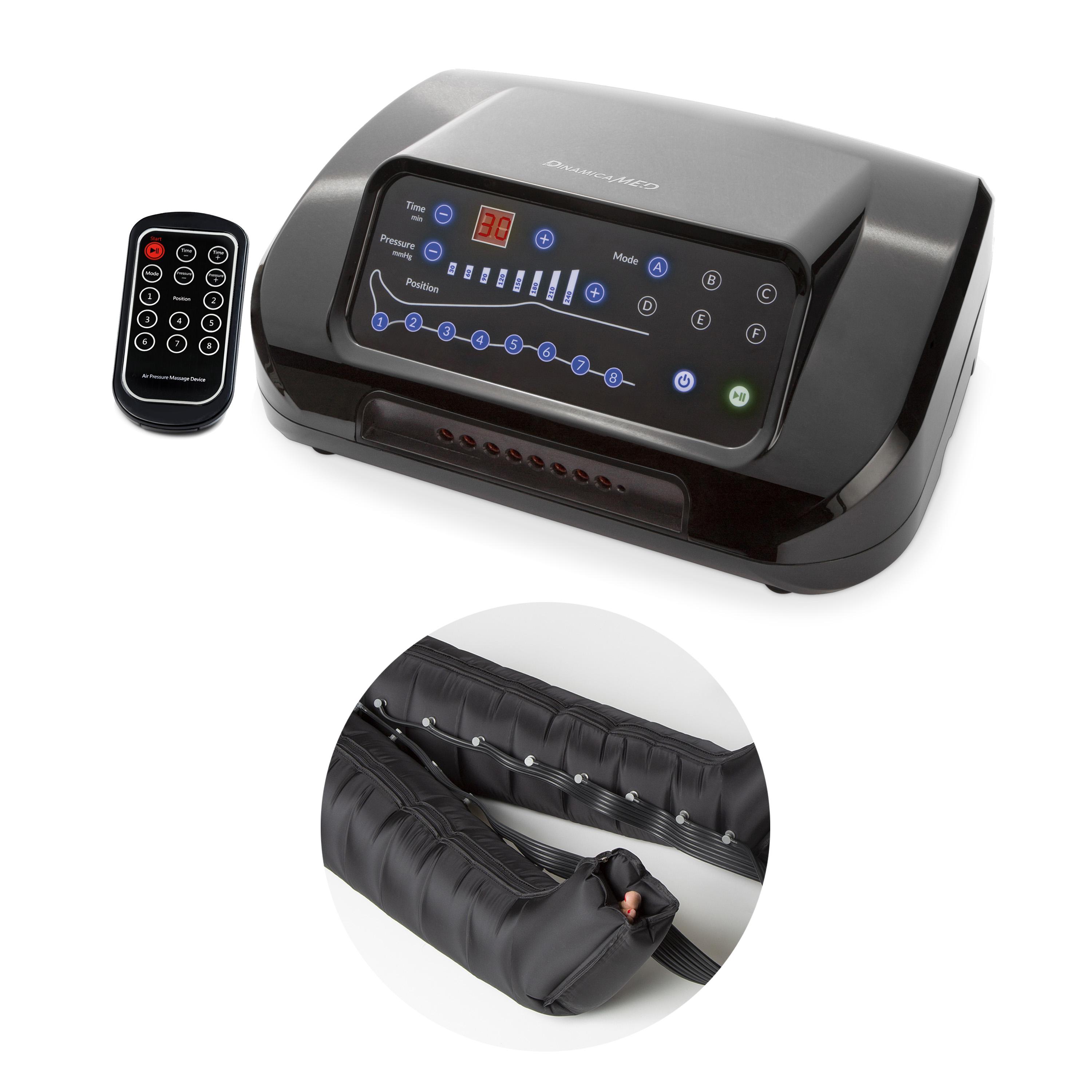 MedNet EC-REP GmbH Dinamicamed PRO 8.0 Classic Digital, Professionelle Lymphdrainage 6 Arbeitsprogramme, 2 XL Beinen