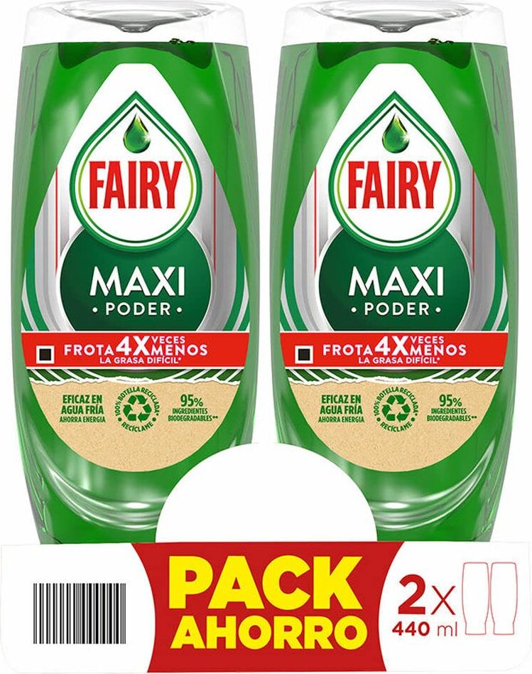 Fairy Maxi Power Concentrate na umývanie riadu 2 X 440 ml