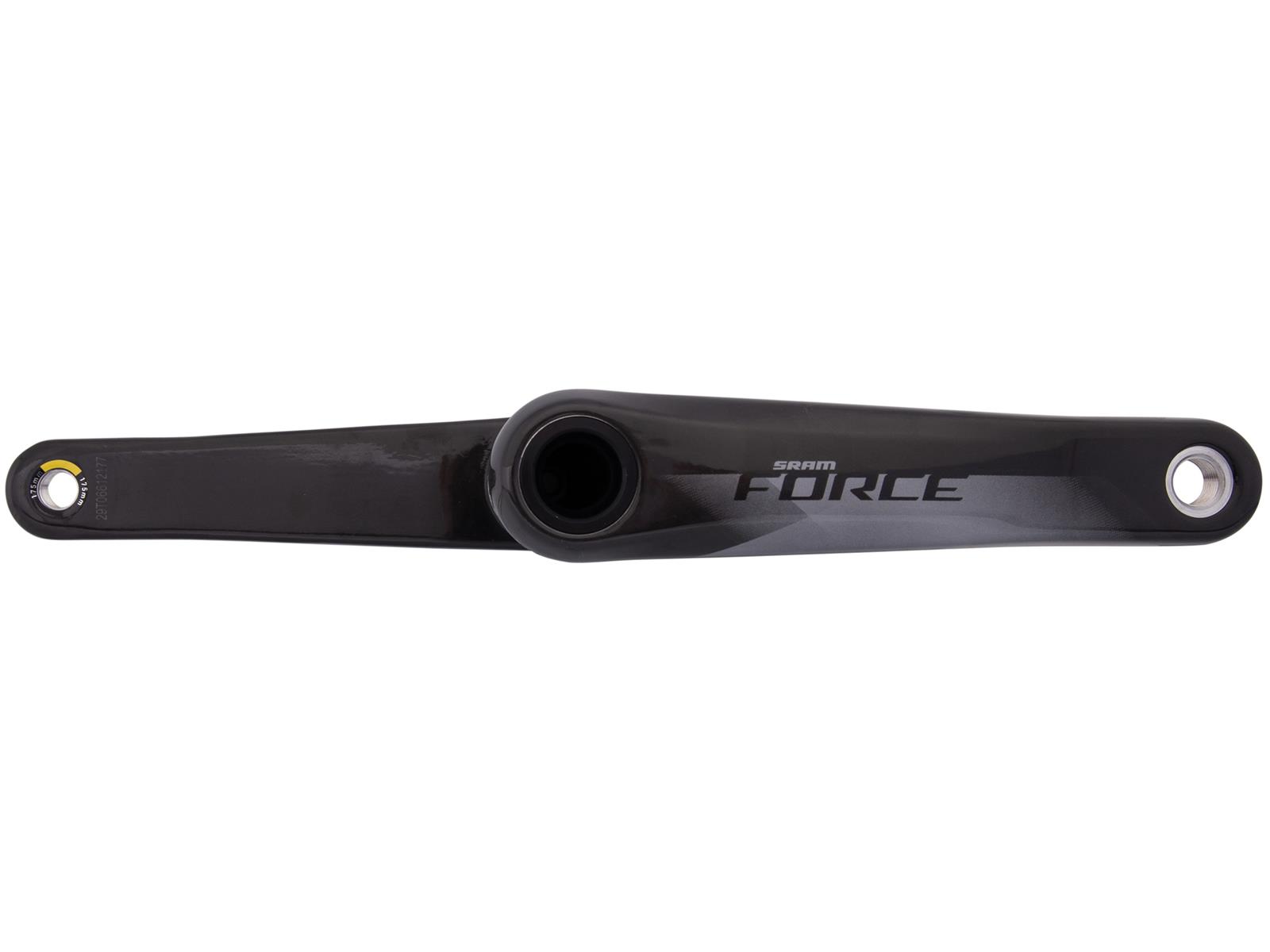 SRAM Kurbeln - FORCE D1 DUB GLOSS 175 - Schwarz 00.3018.272.010