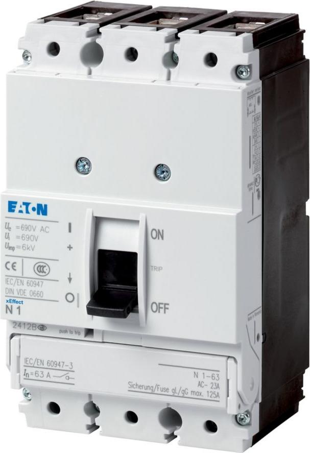EATON Lasttrennschalter 3p N1-63 63A Bgr.1 259143