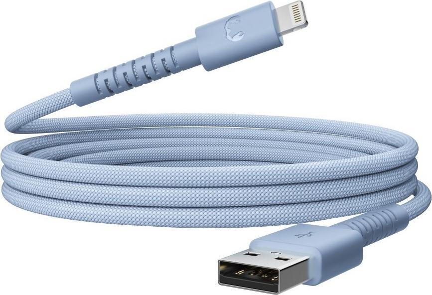 Fresh 'n Rebel FlexWave, 2 m, Lightning, USB A, Samec, Samec, Modrá