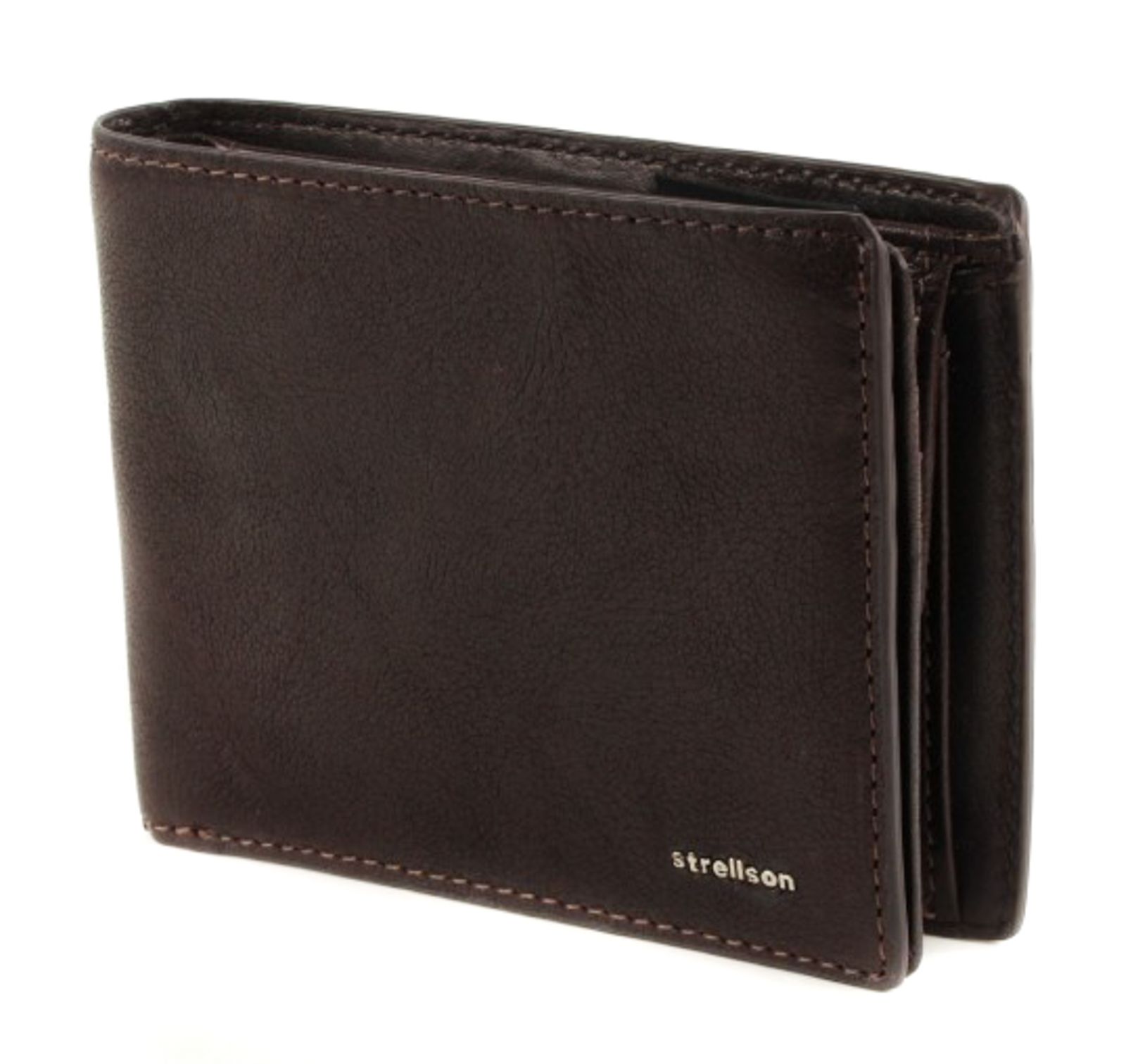 strellson Jefferson BillFold H8 Dark Brown Strellson_4010001301_brown_One-Size