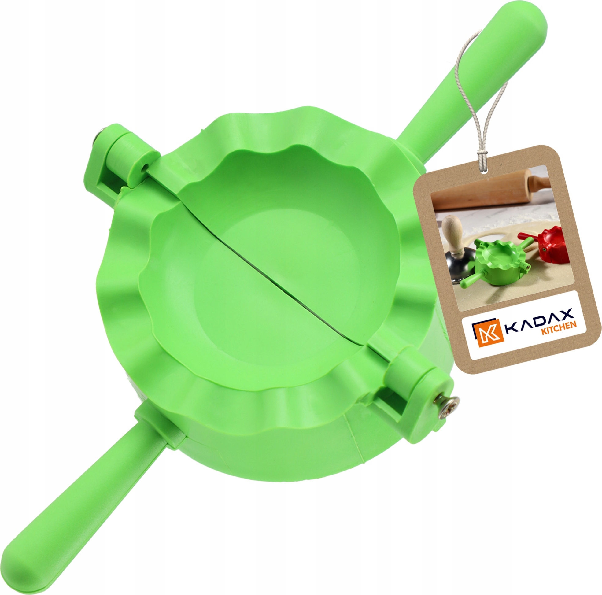 KADAX Ravioliformer, Teigtaschenformer, Pierogi-Maker, Form für Teigtaschen und Ravioli K7631