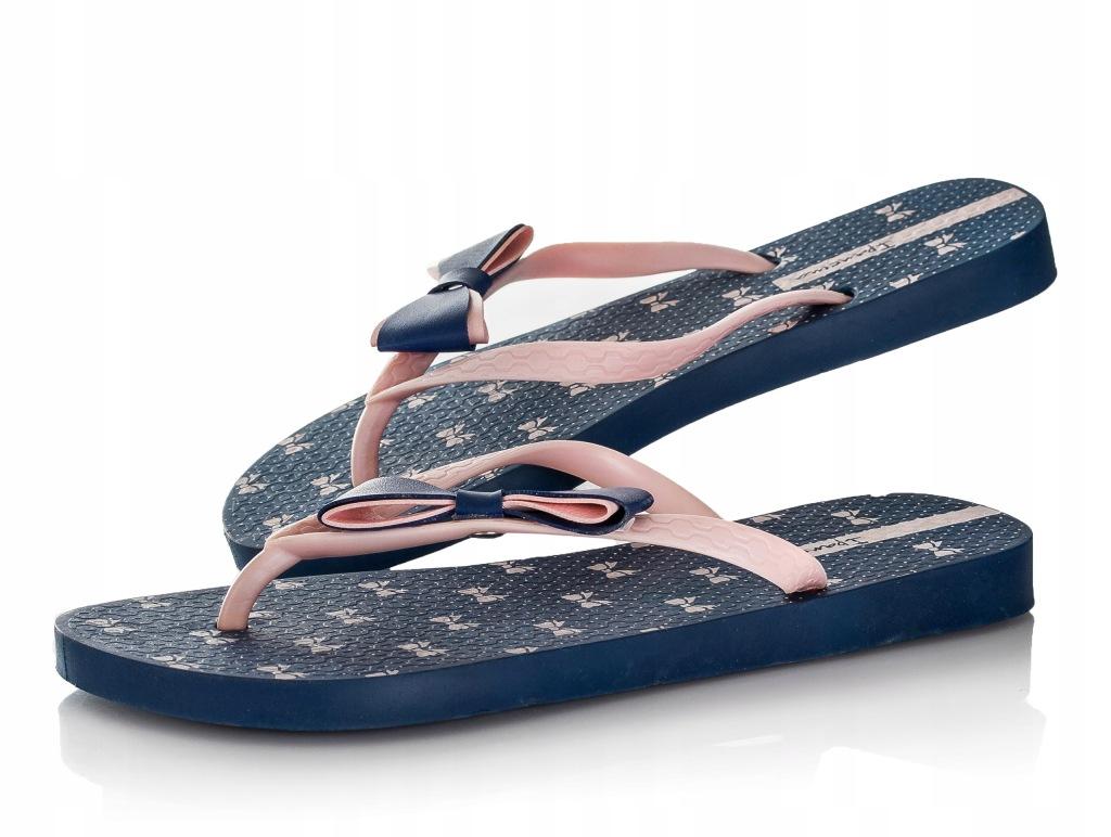 Ipanema Flip-Flops, Rosa/Marineblau, Größe 37