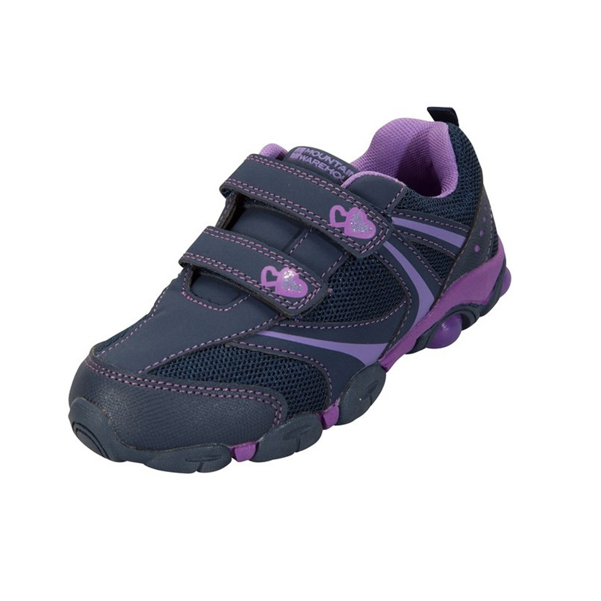 Mountain Warehouse - Detské tenisky, svietiace MW272 (24 EU) (fialová/nemodrá)