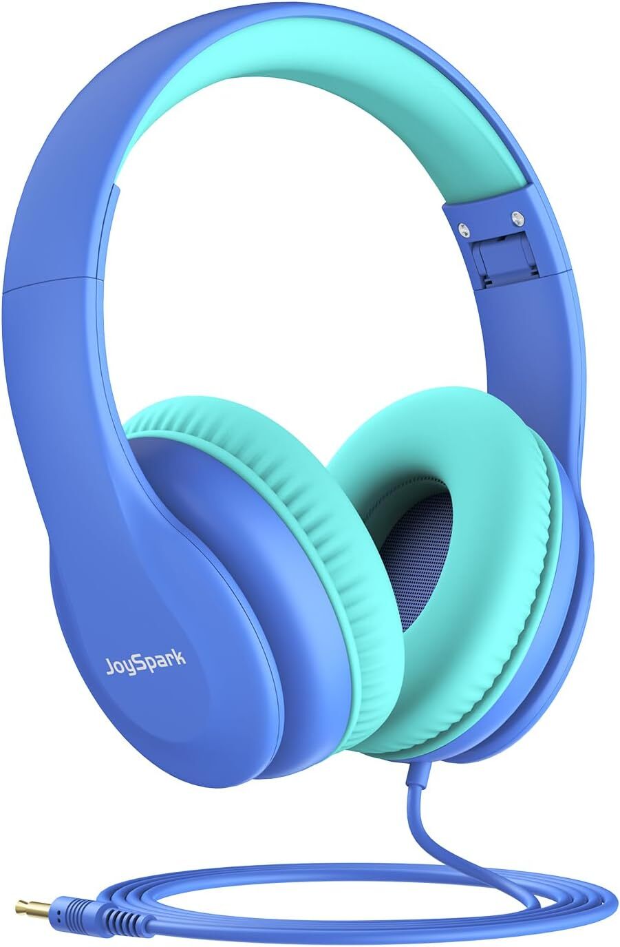 Prenosné slúchadlá pre deti, obmedzenie hlasitosti 85 dB, detské slúchadlá s 3,5 mm pripojením, nastaviteľné, skladacie stereo slúchadlá do školy