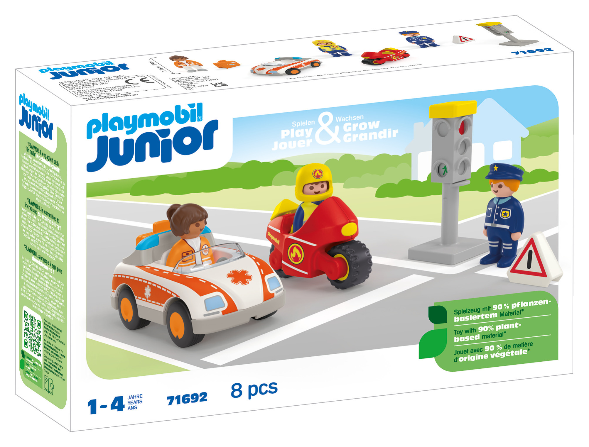 PLAYMOBIL Junior 71692 JUNIOR: Helden des Alltags