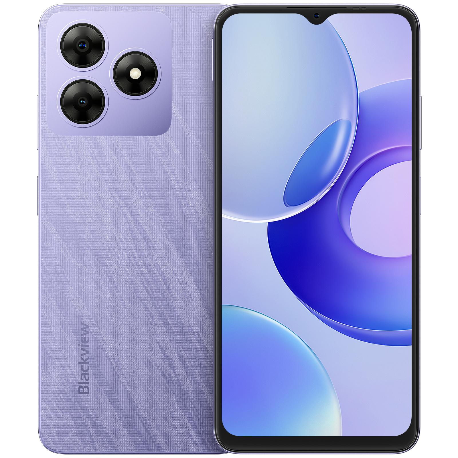 Mobilný telefón Blackview Wave 8 AI bez zmluvy, 6,56" HD+ IPS displej, 12 GB + 128 GB ROM, osemjadrový procesor, 5000 mAh, 13 MP + 8 MP, Dual SIM, Face ID, 1080p FHD