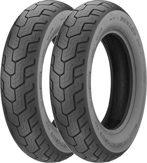 Pár pneumatík DUNLOP 80/90-21 48H D404 (J) + 170/80-15 77S D404 (G)