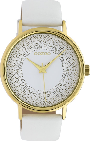 Oozoo - Dámske hodinky - C10576 - Biele zlato