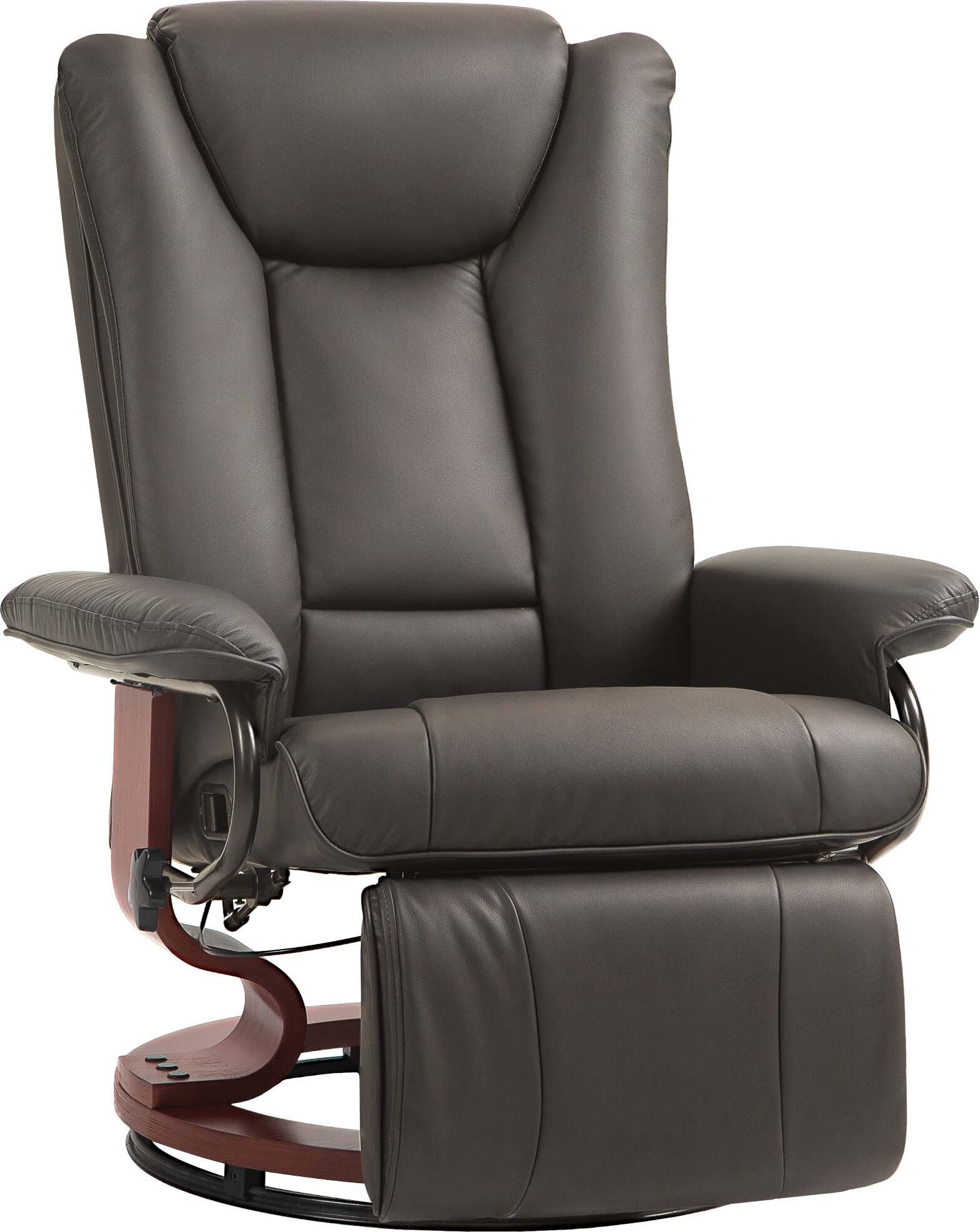 Rootz Living Rootz Relaxsessel - TV Sessel - Kinosessel - 360° drehbar - Kunstleder - 78cm x 88cm x 103cm
