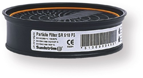 SUNDSTRÖM Partikelfilter P3 SR 510 Feinstaubfilter für Halbmaske 1476