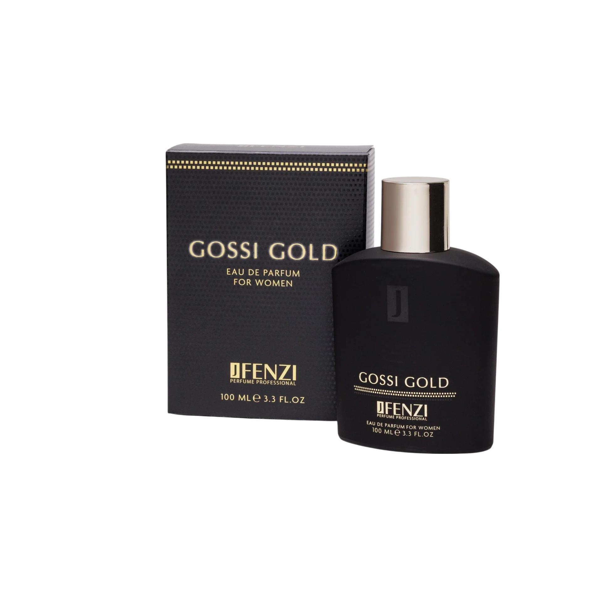JFenzi Gossi Gold Eau de Parfum 100 ml - elegancia, modernosť a zmyselná hĺbka