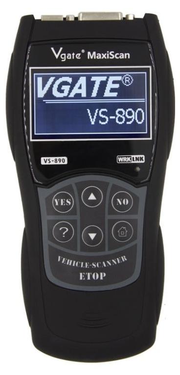 Diagnose Auto Techstar® Vgate Maxiscan VS890, Mehrmarken OBD2, mit Display