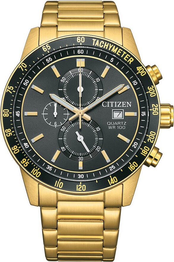 Citizen - AN3682-54E - Náramkové hodinky - Pánske - Quartz - Chrono