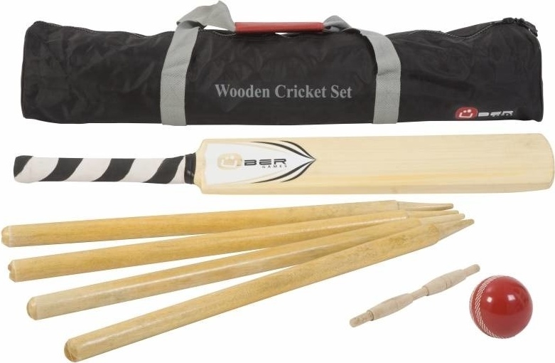 Decathlon Cricket-Set aus Holz - Hergestellt in Indien Szie 5 811-5