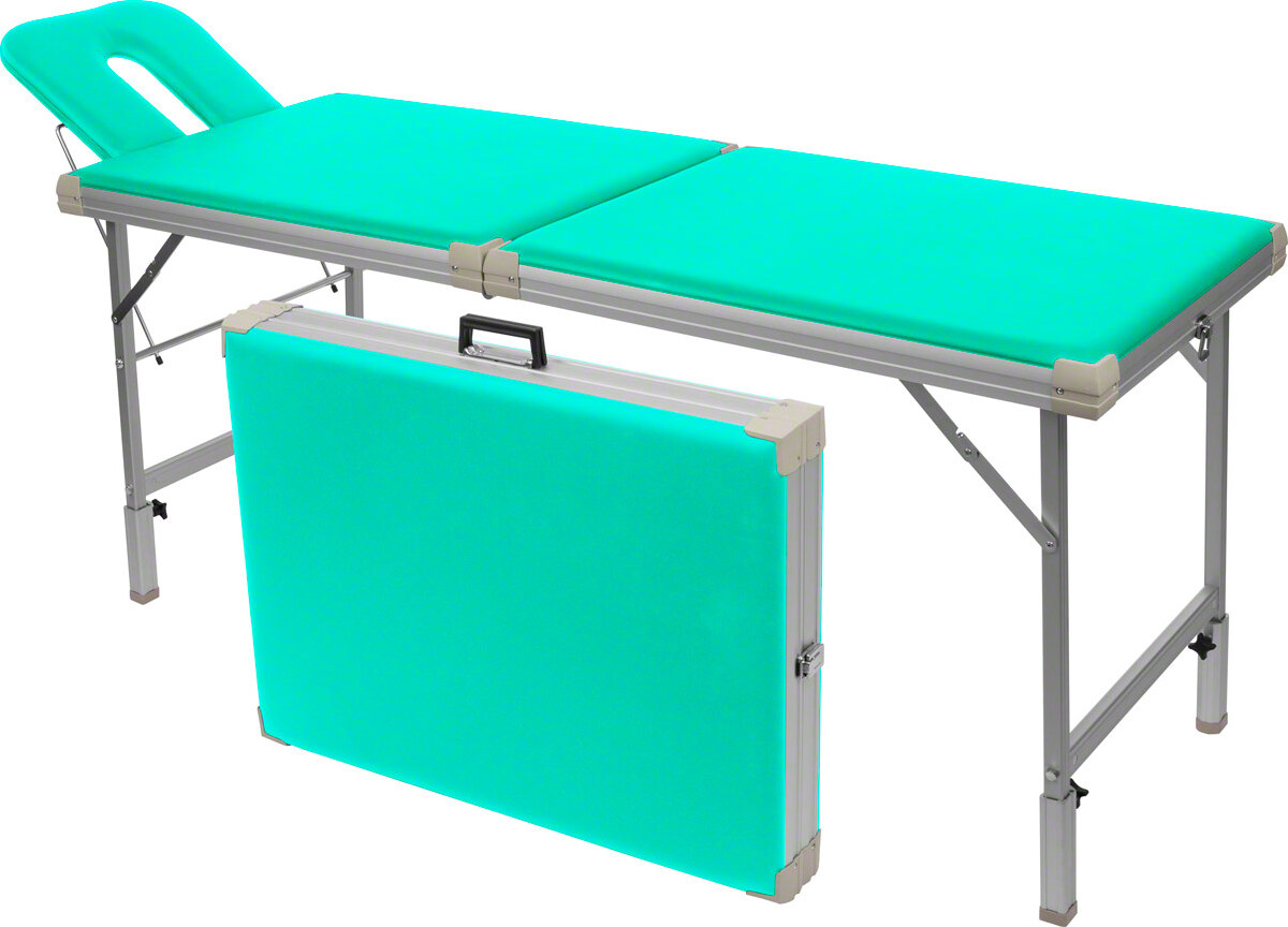 Sport-Tec Alu-Kofferliege Robusta ST, inkl. Kopfteil , LxBxH 170/210x56x70-82 cm 2377108