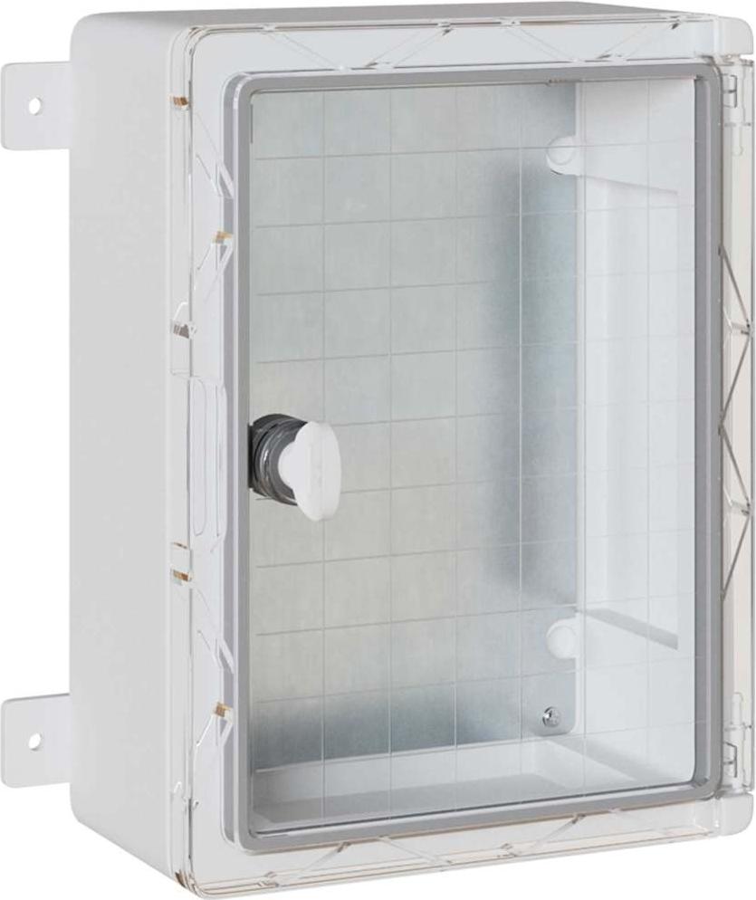 vidaXL Ovládacia skrinka šedá 25 x 15 x 35 cm ABS plast