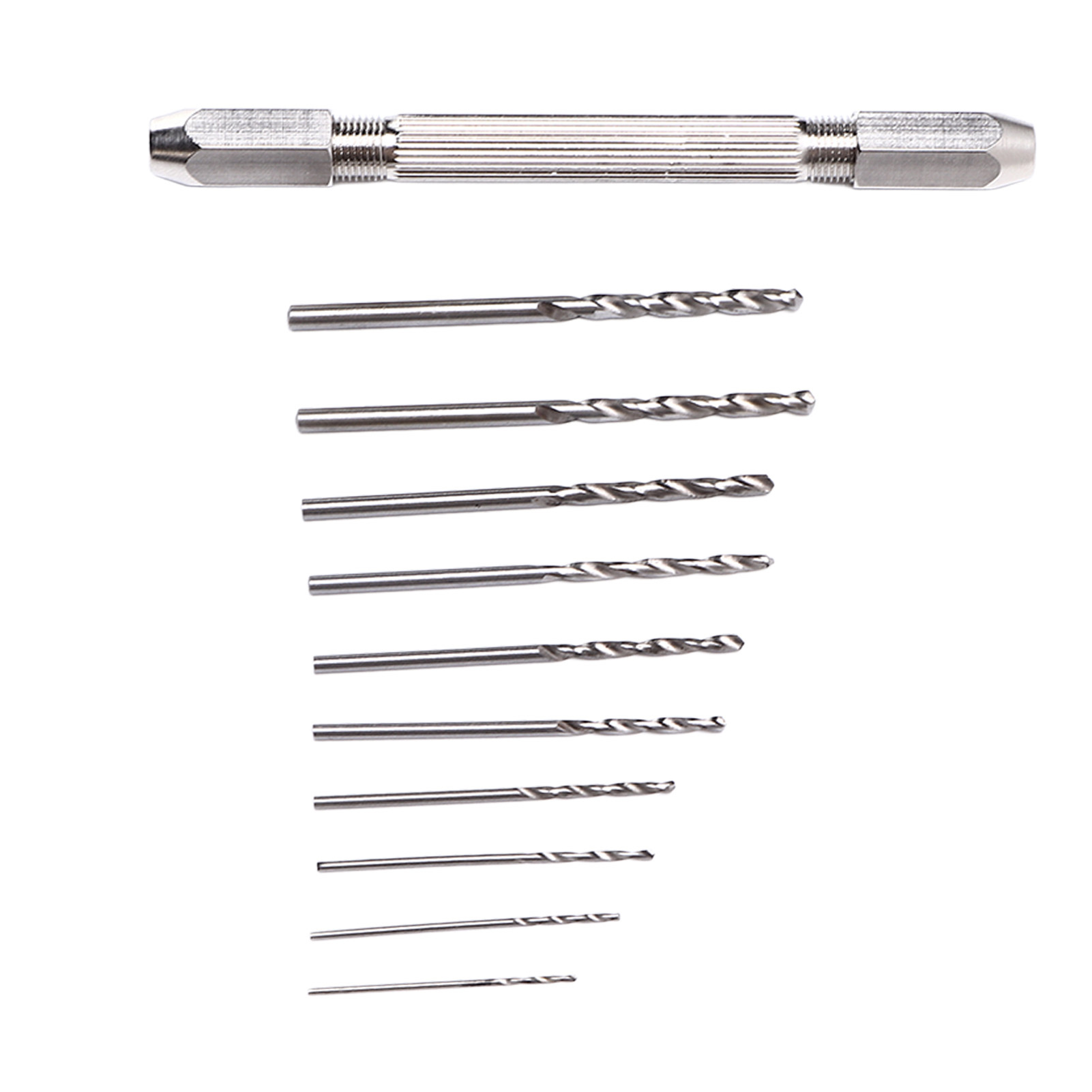 Cocosity Doppelter Handbohrer,Handbohrer Set,Präziser Handbohrer,Handgewindeschneidwerkzeuge,Handbohrer Set,Bohrer Bit