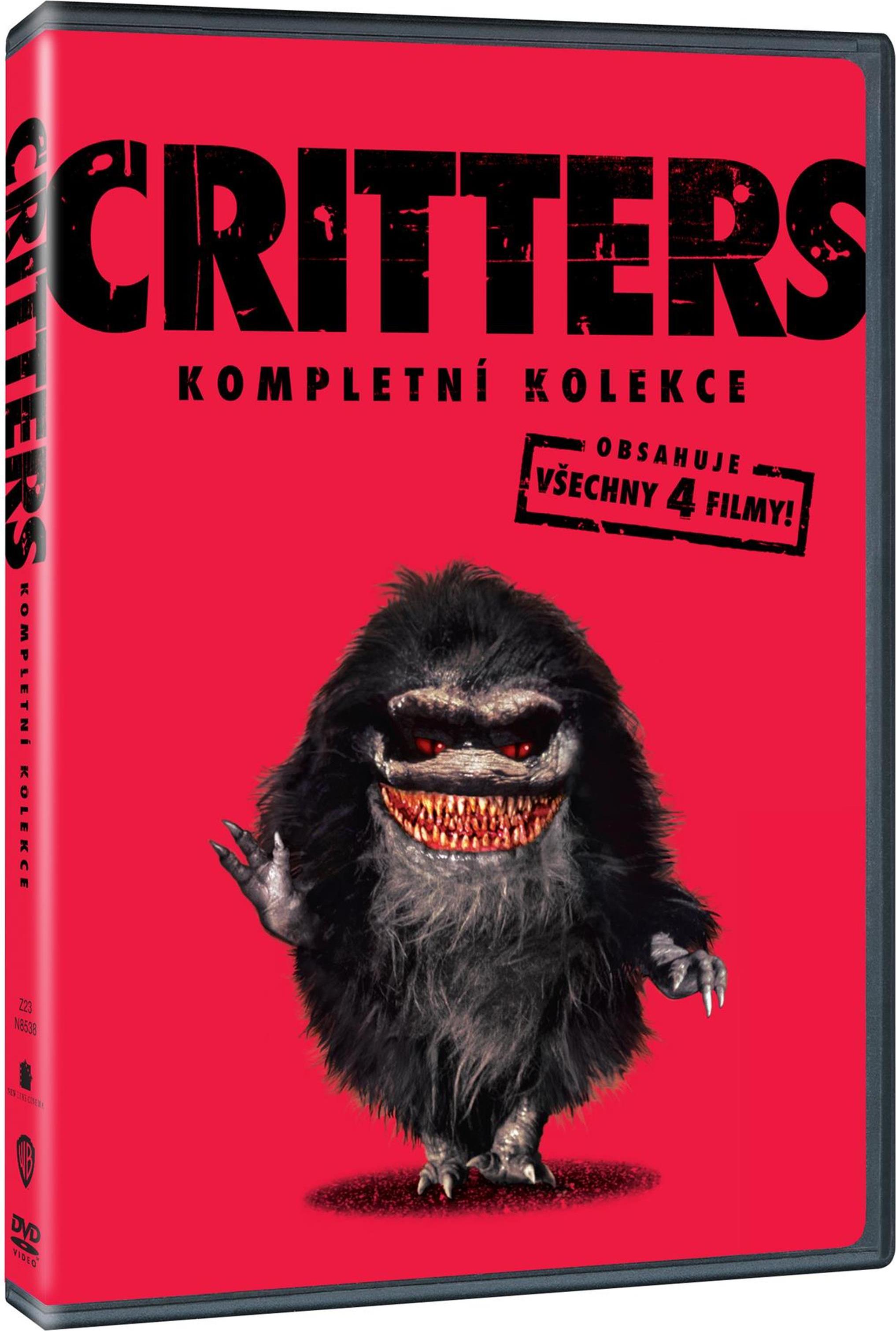 Critters Die komplette Filmreihe Viecher 1-4 auf 4 DVDs im Box-Set W02868