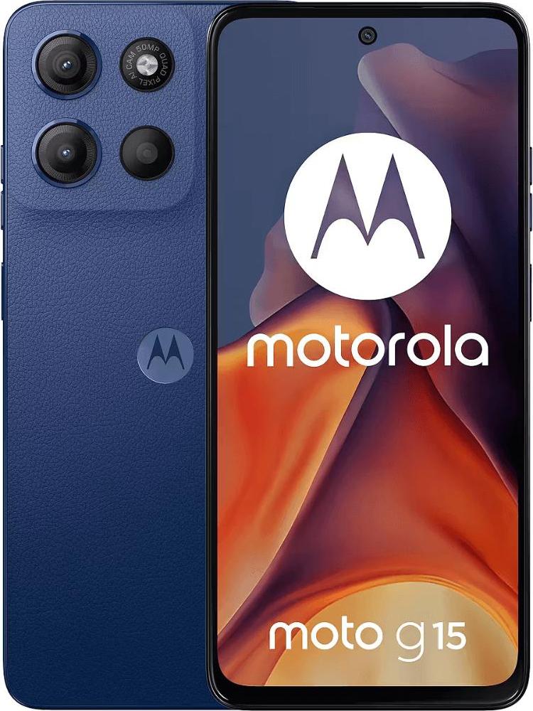 Motorola moto g15, 17,1 cm (6.72"), 4 GB, 128 GB, 50 MP, Android 15, Námorná