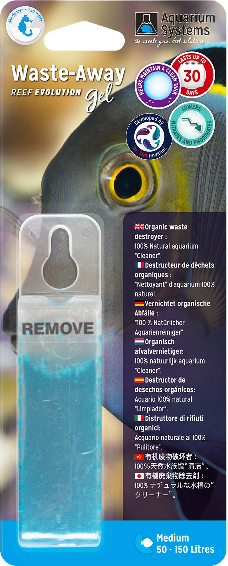 Aquarium Systems Waste-Away Gel Marine - Medium (1x) 218049