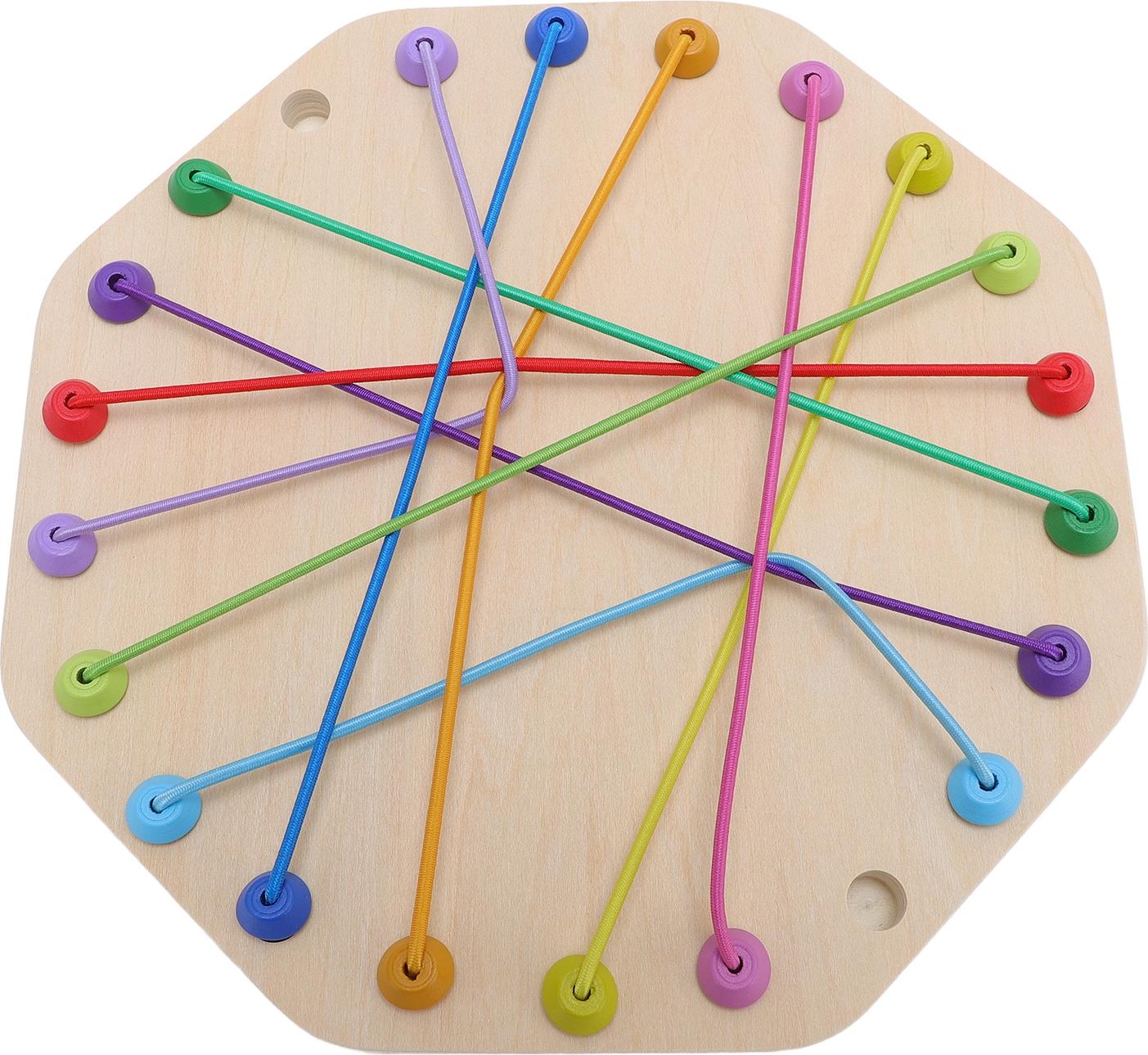 Gistuch Seilbrechspiel für Kinder, Knoten, Puzzle, soziales Brett, Logik, Denken, Entwicklung, Konzentration, interaktives Spielzeug für Eltern und Kind
