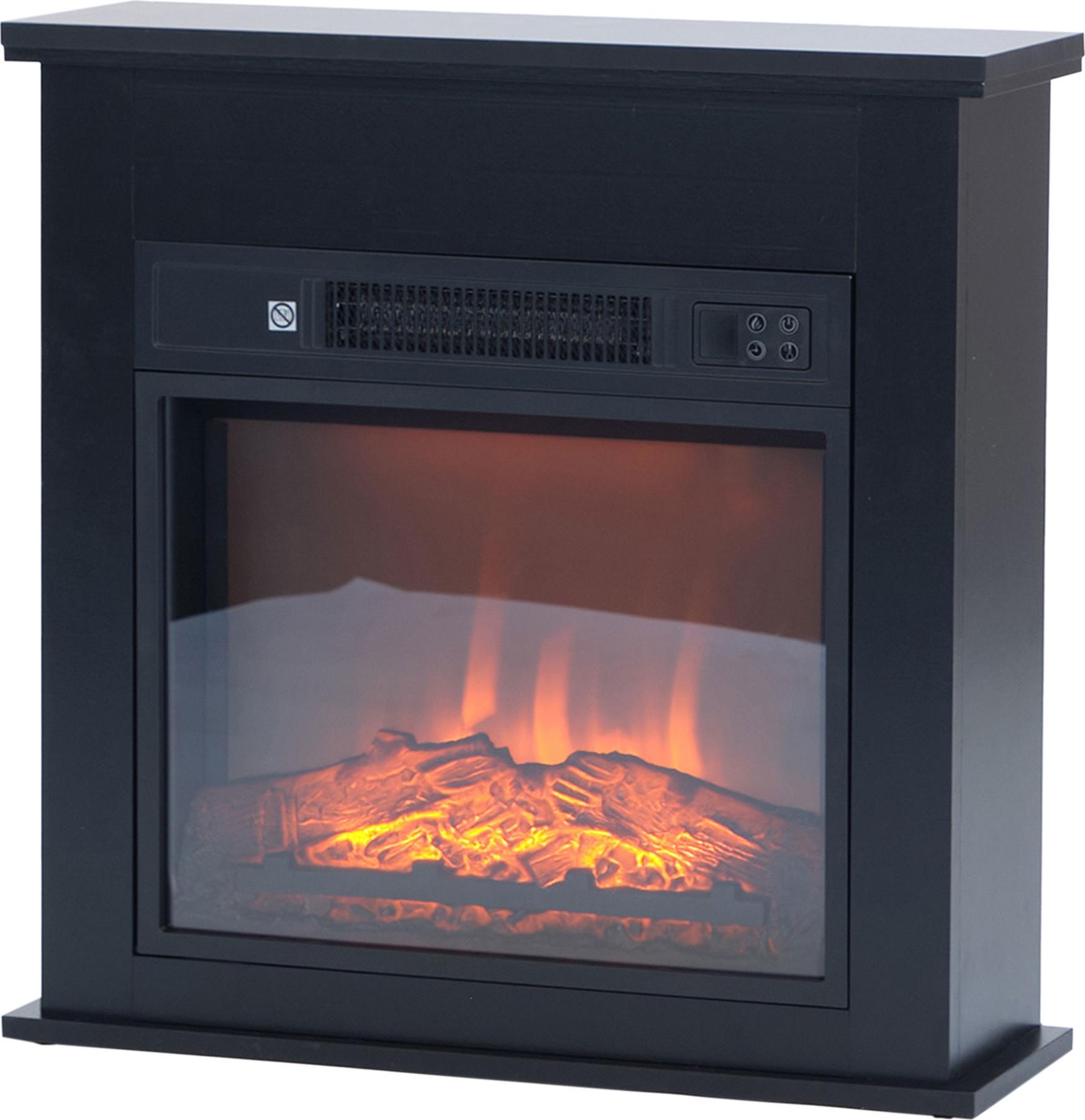 Lykke Elektrokamin S, 2000W, Zwart Nicht zutreffend} 18-Zoll-Feuerbox mit LED-Leuchten