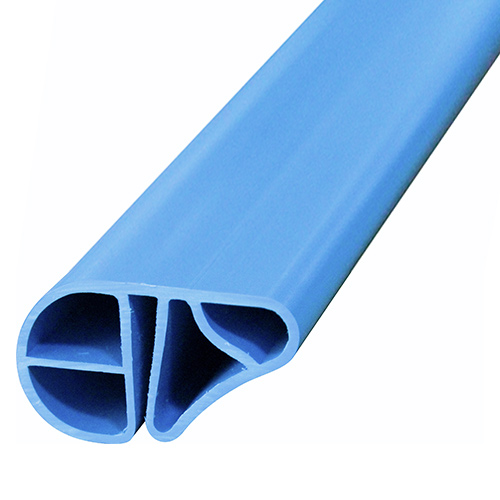 Kederband für Handlauf mit Keilbiese, blau Ø 2,50 m