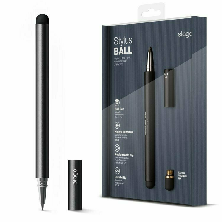 Guľôčka Elago Stylus Black