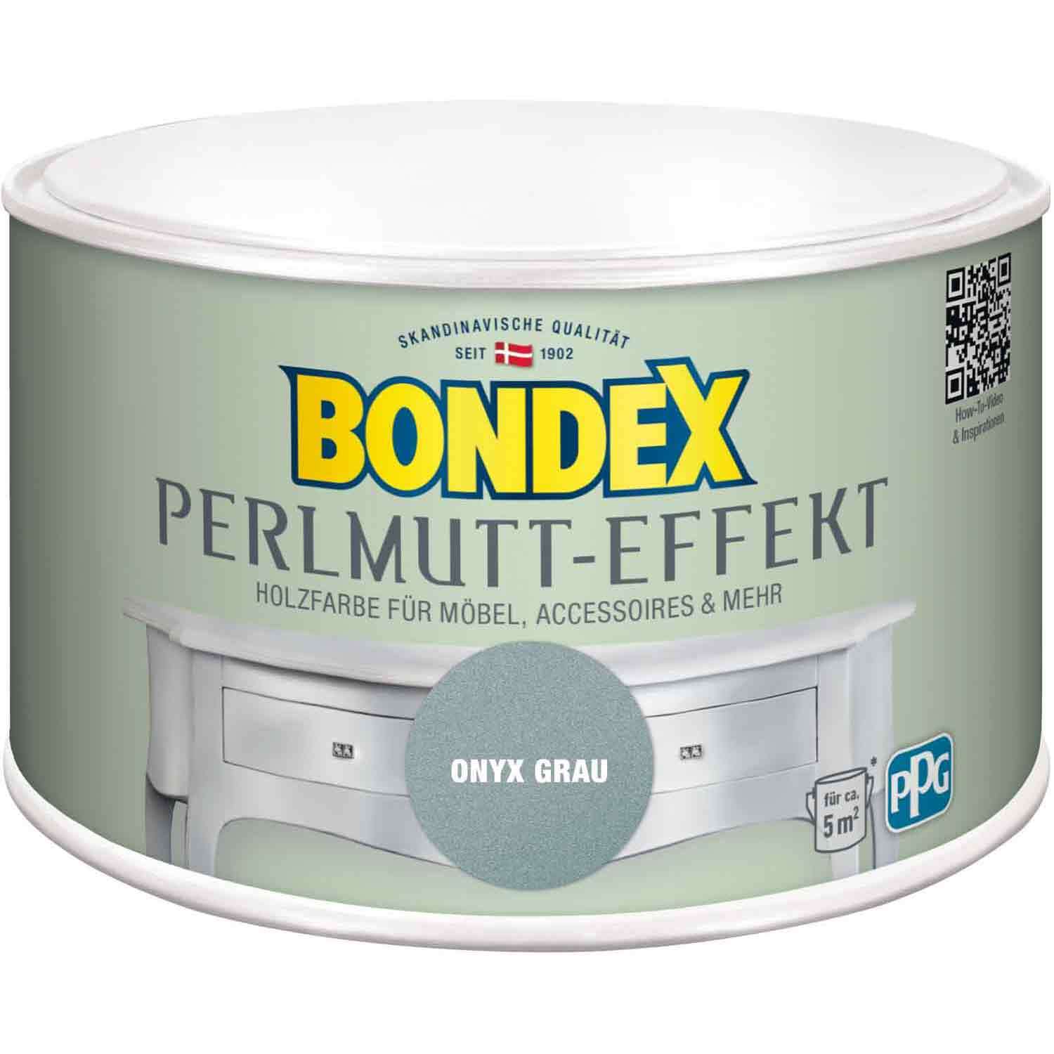 Dyrup Bondex Perlmutt Onyx grau 0,5L 424276