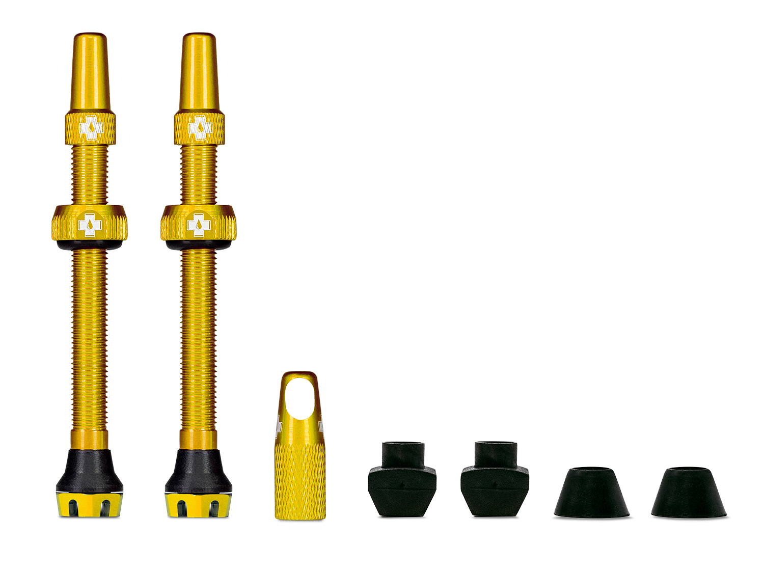 Muc-Off Muc Off Fahrradventil Valve Kit V2 , gold, 44 mu-tir-2051