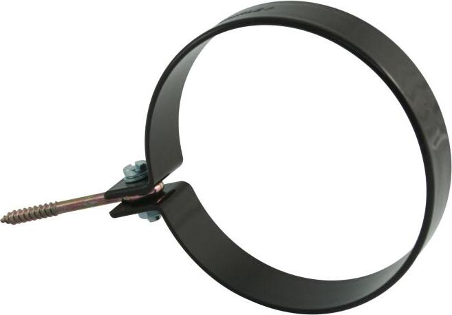 Marley Fallrohrschelle NW 53 mm, mit Ringschraube, braun