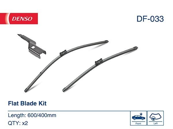 DENSO Wischblatt Beifahrerseitig Fahrerseitig DF-033