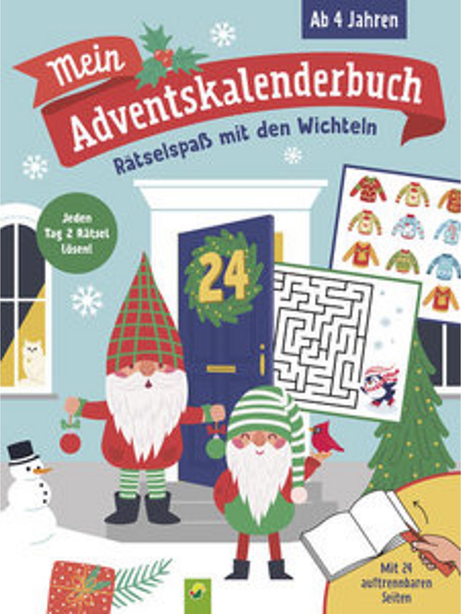Môj adventný kalendár Zábavné hádanky s elfmi