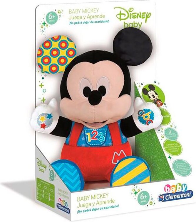 Clementoni - Pluszowa Maskotka Disney Baby Mickey z Hiszpanii - Idealna na Prezent 65955324