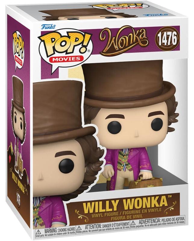 Northix Willy Wonka Pop-Figur - Vinyl-Sammelspielzeug, 10 cm