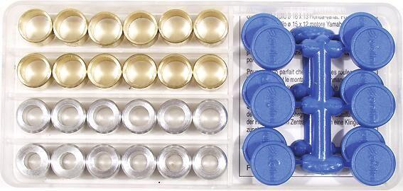 Polini Rollensatz Rollenkernsatz 15x12 mm 4,5-5-5,5-6 gr. P.11109