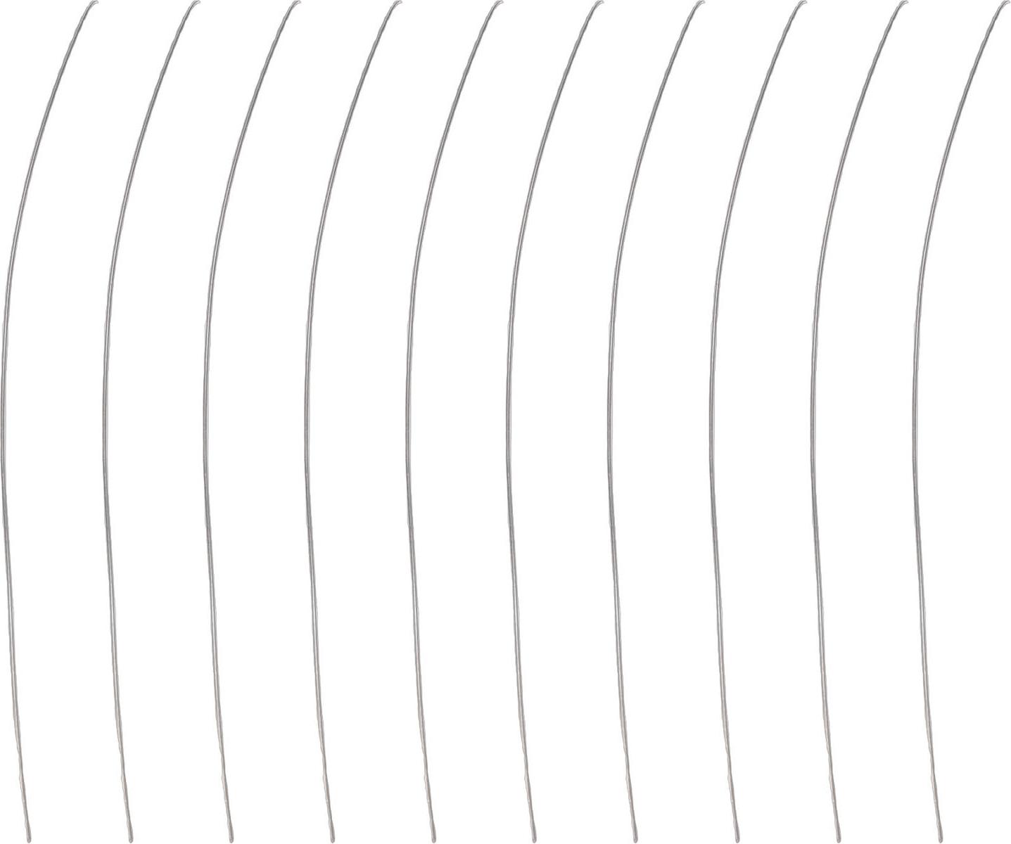 Gistuch 10 Stück wiederverwendbare Inokulationsnadeln aus Edelstahl für Zellkultur-Experimente