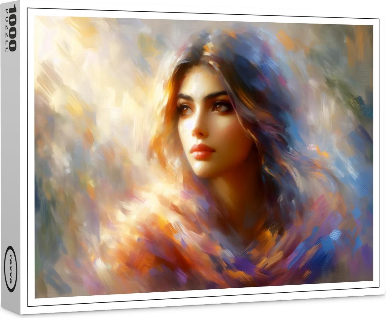 raxxa Premium-Puzzle "Licht im Farbnebel", 1000 Teile 1-14270-21735-268