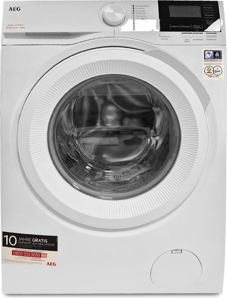 AEG LR6F60400 Frontlader 10 kg 1.400 U/Min Startzeitvorwahl 230 min Waschdauer 914915098