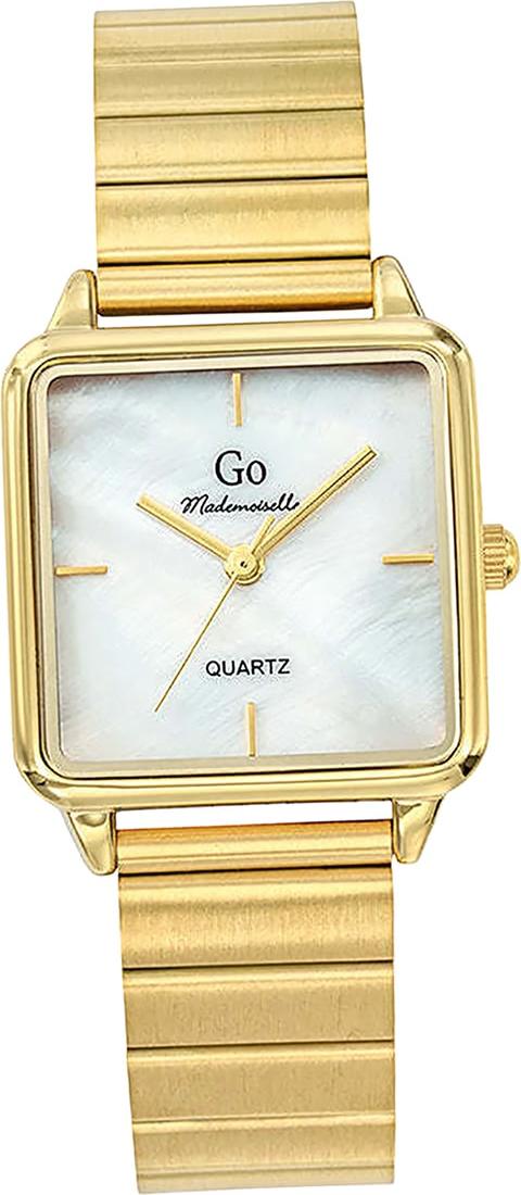 Len dámske náramkové hodinky Girl Only zlaté analógové Mademoiselle s náramkom z nehrdzavejúcej ocele D2UGO695537